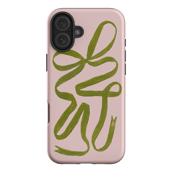Garden Ribbon Printed Phone Cases iPhone 16 Plus / Armoured by Jasmine Dowling - The Dairy