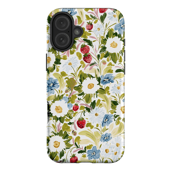 Garden Strawberries Printed Phone Cases iPhone 16 Plus / Armoured by Ellie Mae - The Dairy