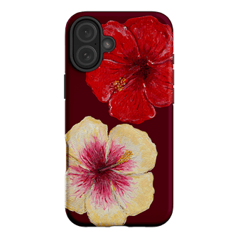 Hibiscus Flower Printed Phone Cases iPhone 16 Plus / Armoured by BG. Studio - The Dairy