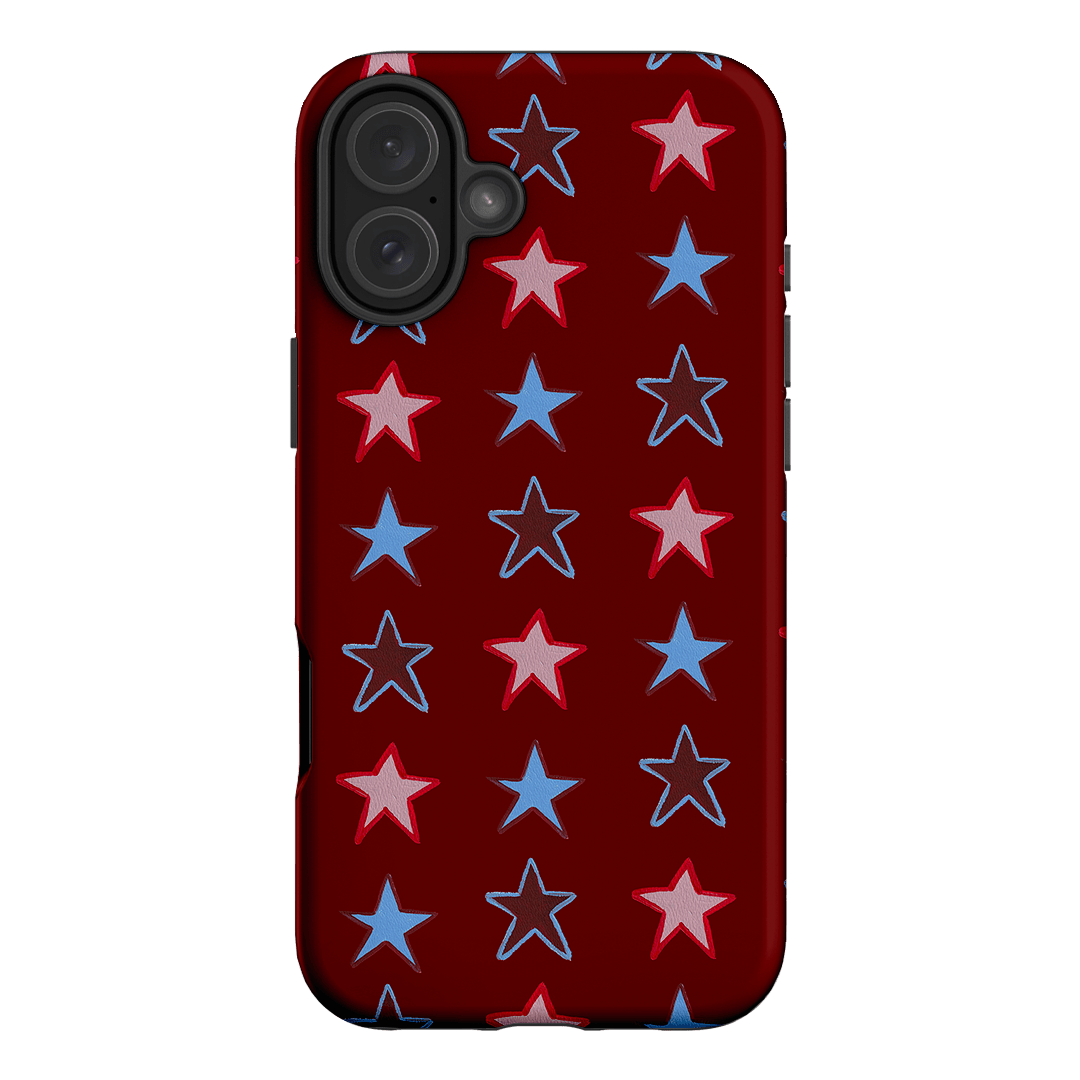 Lucky Stars Rouge Printed Phone Cases iPhone 16 Plus / Armoured by BG. Studio - The Dairy