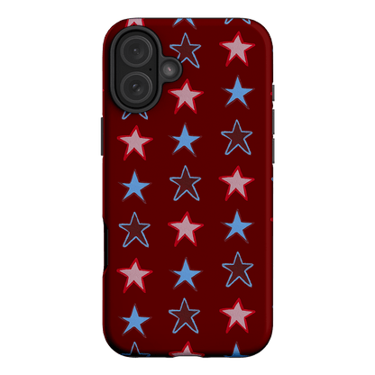 Lucky Stars Rouge Printed Phone Cases iPhone 16 Plus / Armoured by BG. Studio - The Dairy