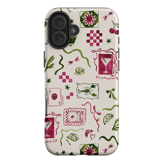Martini Gal Printed Phone Cases iPhone 16 Plus / Armoured by Charlie Taylor - The Dairy