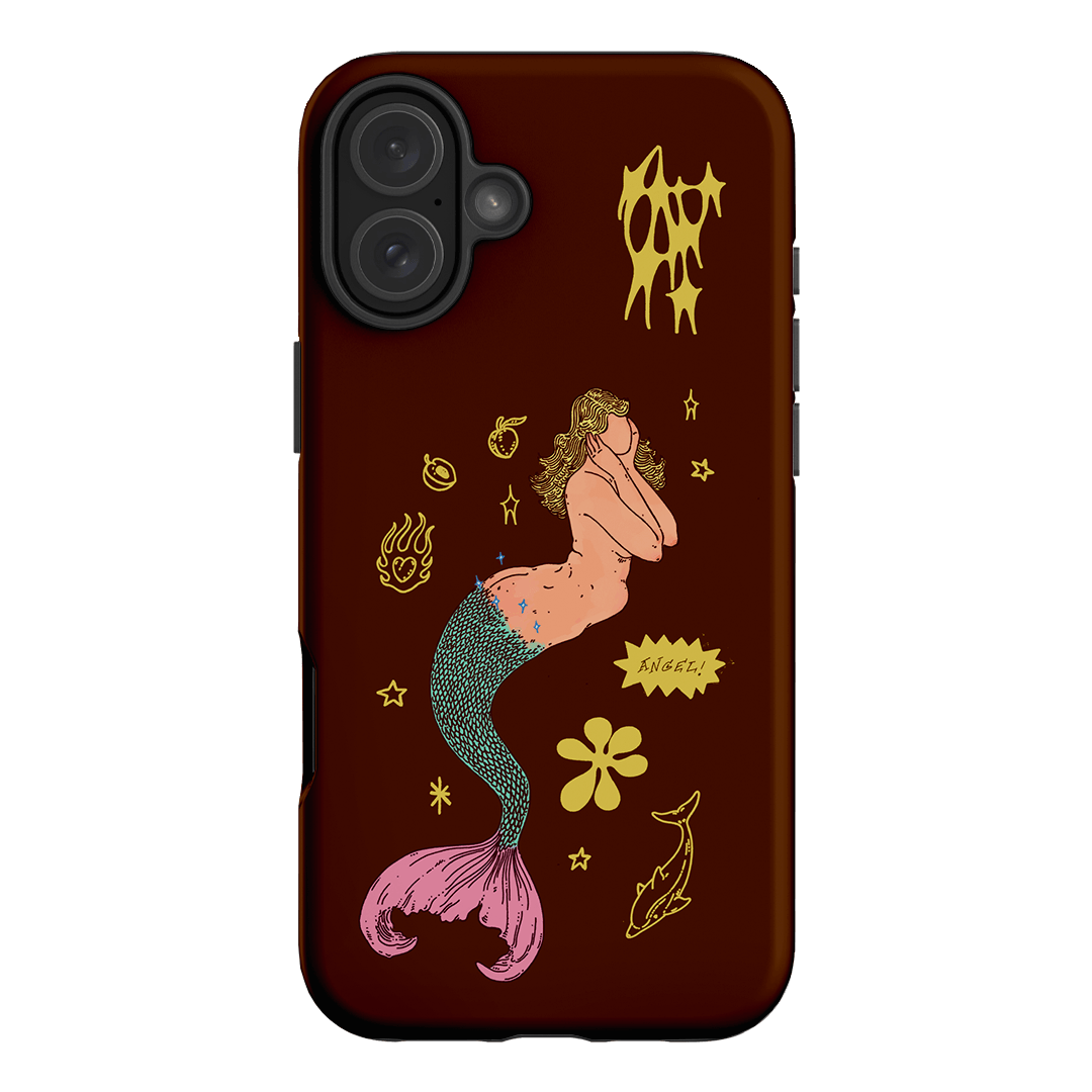 Mimi Chocolate Printed Phone Cases iPhone 16 Plus / Armoured by Easty Beasty - The Dairy