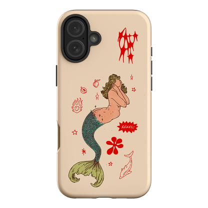 Mimi Cream Printed Phone Cases iPhone 16 Plus / Armoured by Easty Beasty - The Dairy
