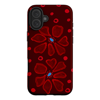 Painted Petal Rouge Printed Phone Cases iPhone 16 Plus / Armoured by BG. Studio - The Dairy
