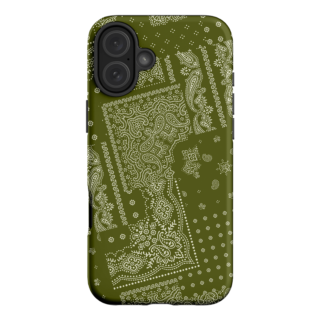 Paisley Fern Printed Phone Cases iPhone 16 Plus / Armoured by The Dairy - The Dairy