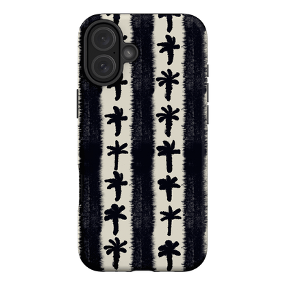 Palm Stripe Printed Phone Cases iPhone 16 Plus / Armoured by Desmond & Dempsey - The Dairy