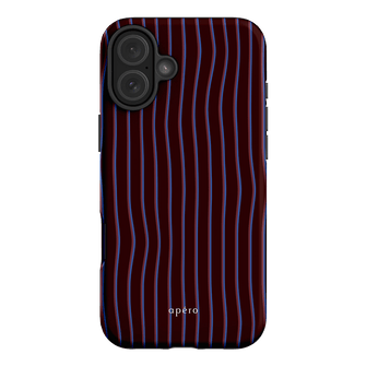 Panama Burgundy Printed Phone Cases iPhone 16 Plus / Armoured by Apero - The Dairy