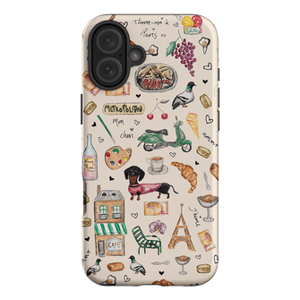 Parisian Daydream Printed Phone Cases iPhone 16 Plus / Armoured by BG. Studio - The Dairy