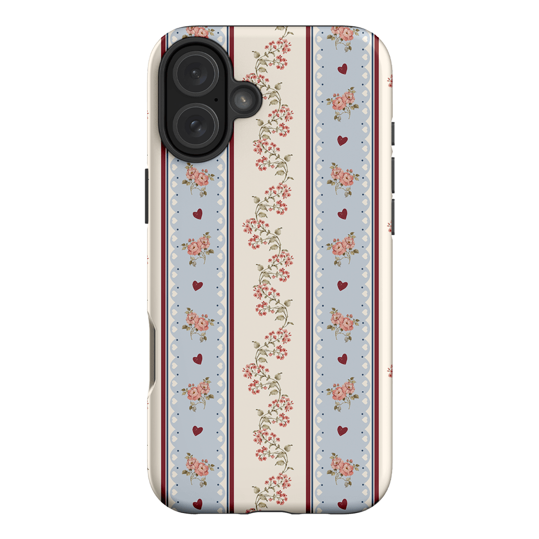 Pastel Stripe Printed Phone Cases iPhone 16 Plus / Armoured by Kasiags Art - The Dairy