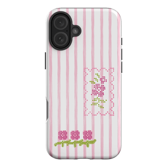 Patchwork Pink Printed Phone Cases iPhone 16 Plus / Armoured by Kayla Carr - The Dairy