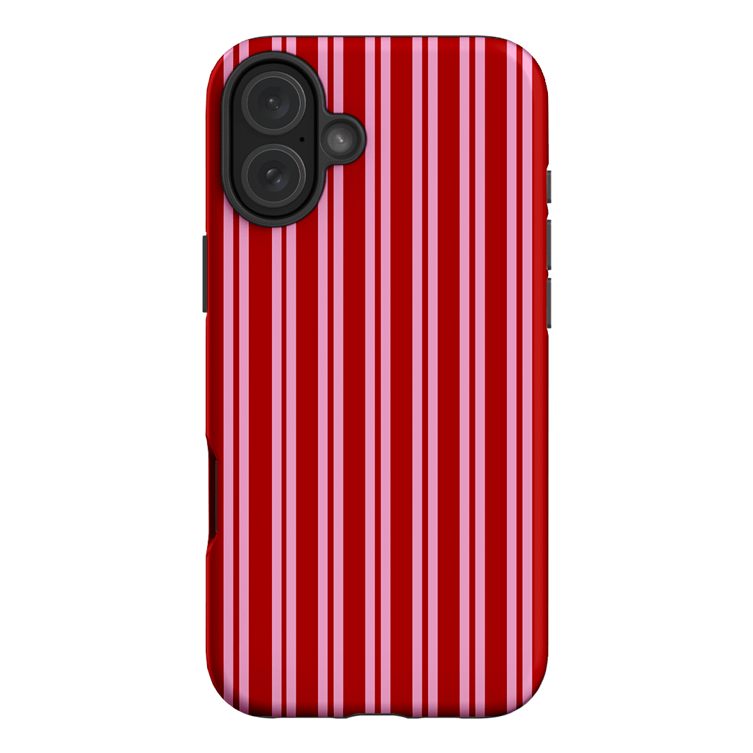 Punch Stripes Printed Phone Cases iPhone 16 Plus / Armoured by The Dairy - The Dairy
