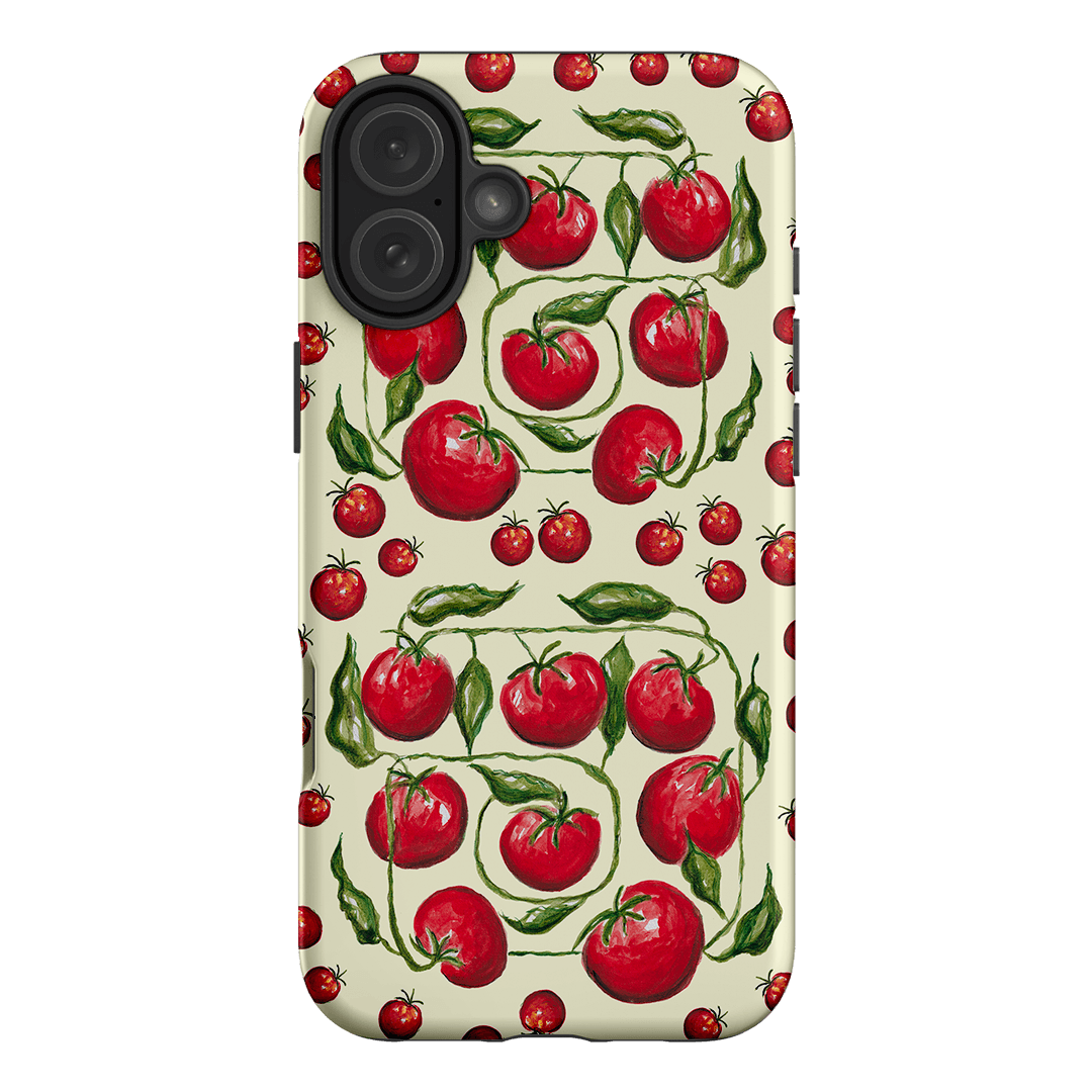 Red Tomatoes Printed Phone Cases iPhone 16 Plus / Armoured by BG. Studio - The Dairy
