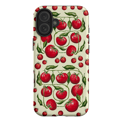 Red Tomatoes Printed Phone Cases iPhone 16 Plus / Armoured by BG. Studio - The Dairy