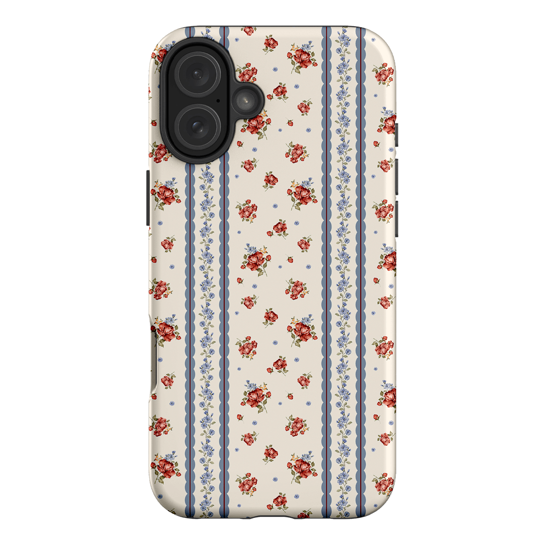 Rose Stripe Printed Phone Cases iPhone 16 Plus / Armoured by Kasiags Art - The Dairy