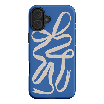 Something Blue Ribbon Printed Phone Cases iPhone 16 Plus / Armoured by Jasmine Dowling - The Dairy