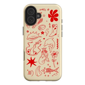 Spiced Cowboy Cream Printed Phone Cases iPhone 16 Plus / Armoured by Easty Beasty - The Dairy