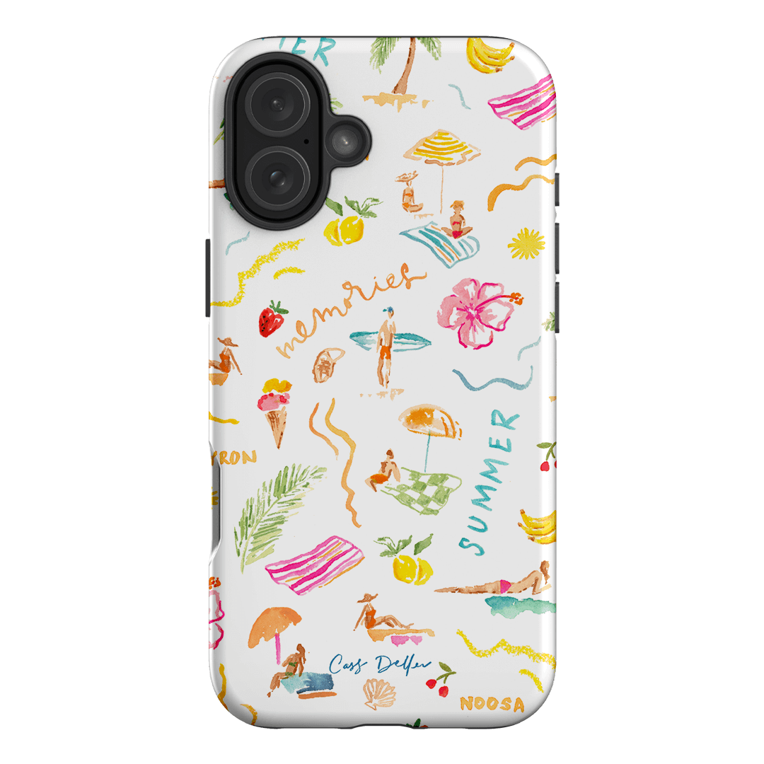 Summer Memories Printed Phone Cases iPhone 16 Plus / Armoured by Cass Deller - The Dairy