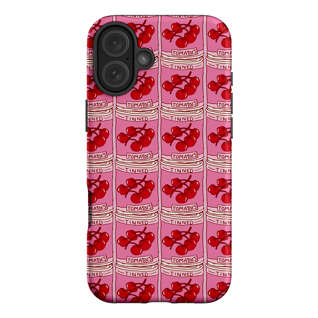 Tinned Tomatoes Printed Phone Cases iPhone 16 Plus / Armoured by The Dairy - The Dairy