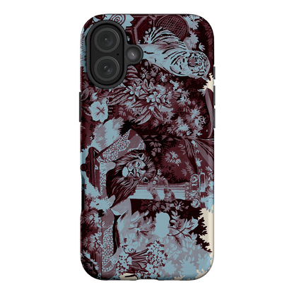 Tippi Blue Printed Phone Cases iPhone 16 Plus / Armoured by Desmond & Dempsey - The Dairy