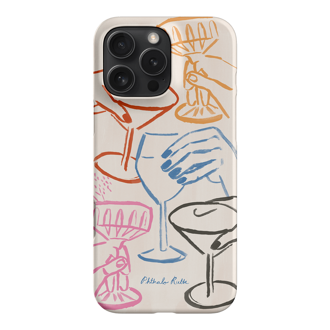 Cheers Multi Printed Phone Cases iPhone 16 Pro Max / Snap by Phthalo Ruth - The Dairy