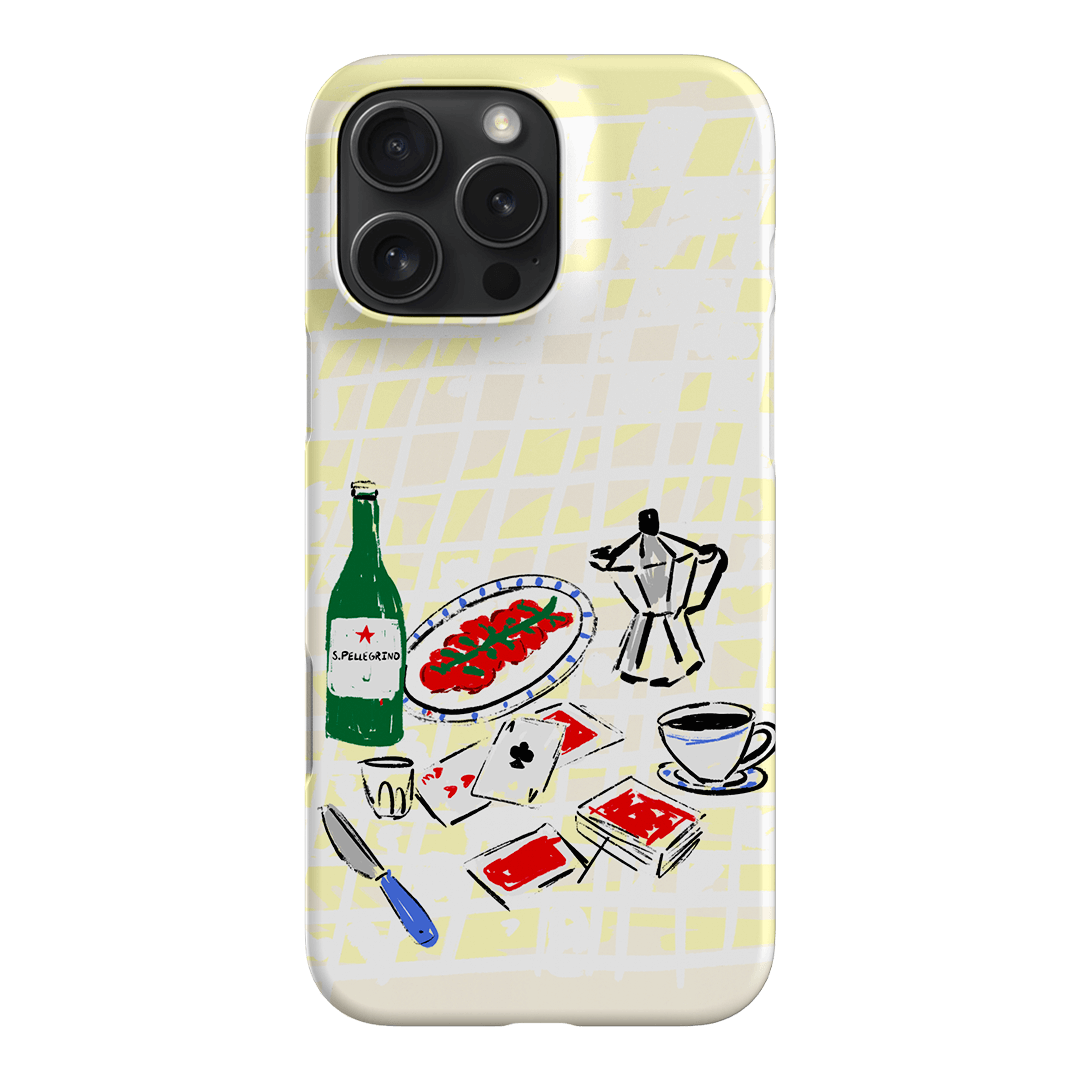 Euro Morning Printed Phone Cases iPhone 16 Pro Max / Snap by The Dairy - The Dairy