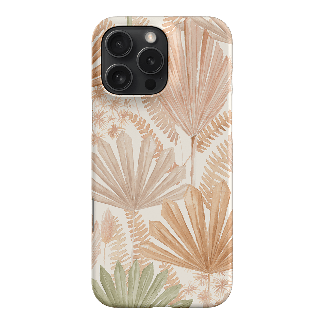 Golden Palm Printed Phone Cases iPhone 16 Pro Max / Snap by Cass Deller - The Dairy