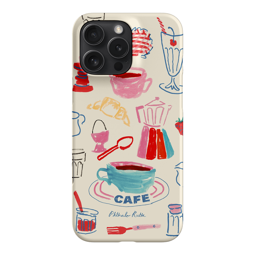 Home Cafe Printed Phone Cases iPhone 16 Pro Max / Snap by Phthalo Ruth - The Dairy