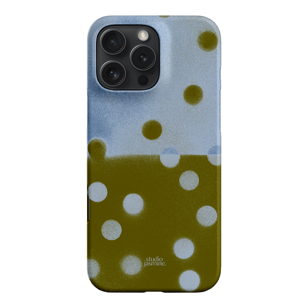 Lake Polka Dot Printed Phone Cases iPhone 16 Pro Max / Snap by Jasmine Dowling - The Dairy