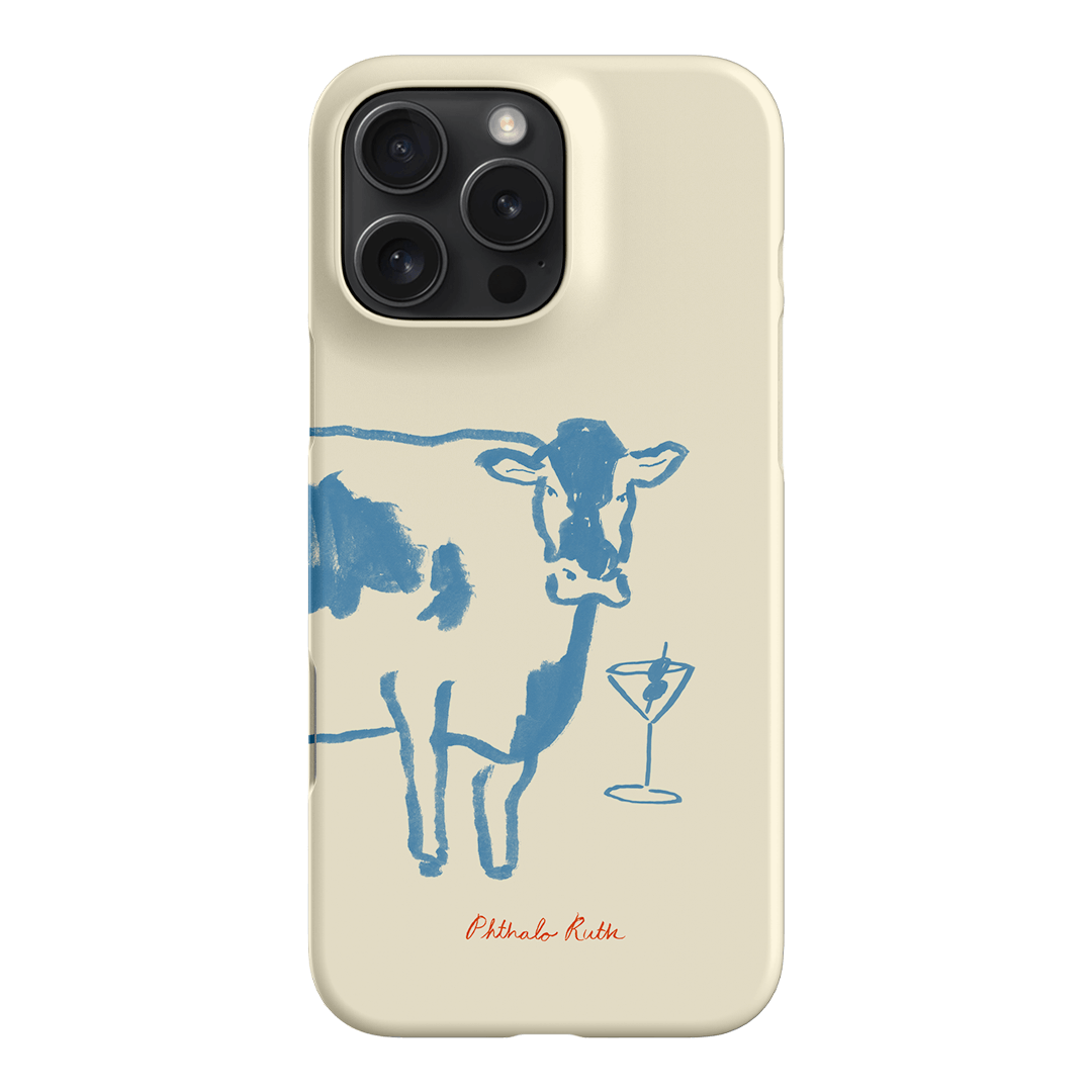 Mootini Blue Printed Phone Cases by Phthalo Ruth - The Dairy