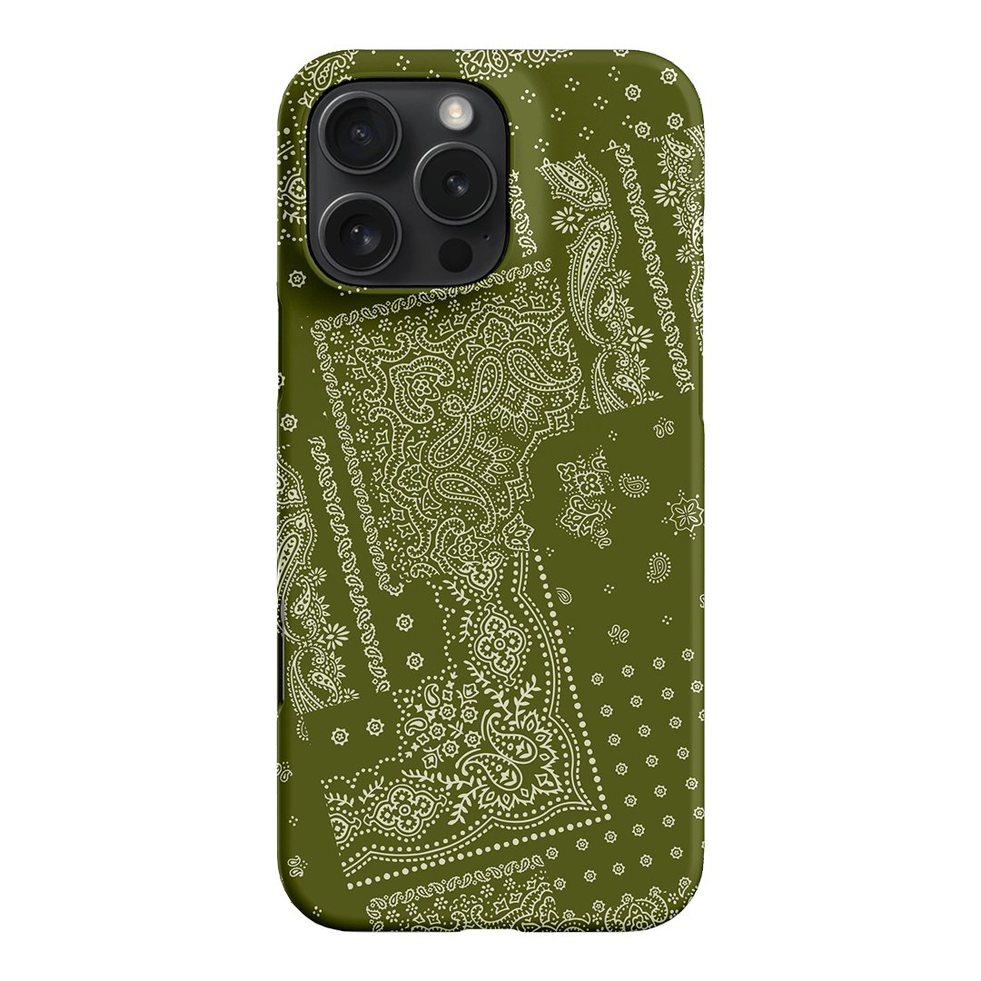 Paisley Fern Printed Phone Cases iPhone 16 Pro Max / Snap by The Dairy - The Dairy