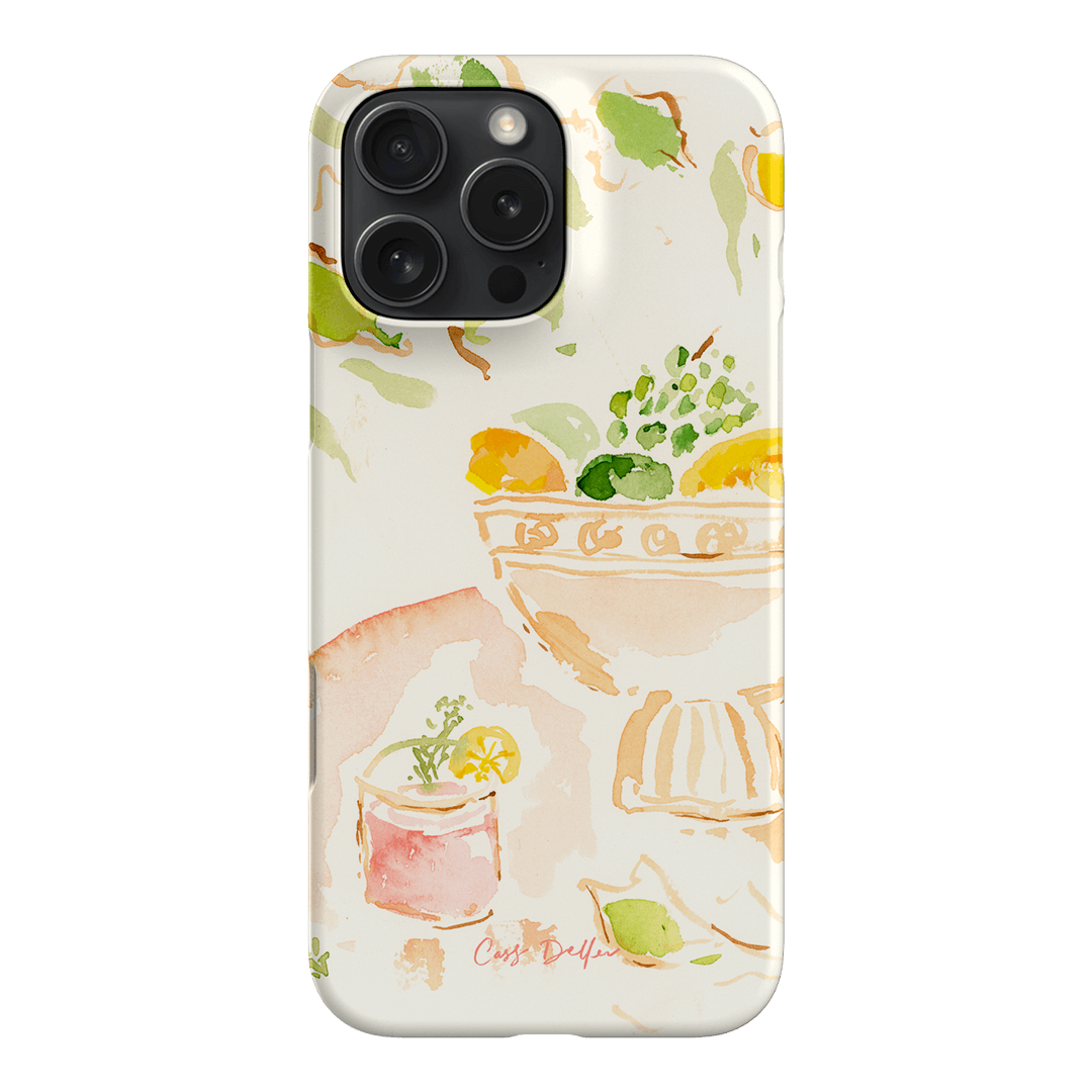 Sorrento Printed Phone Cases iPhone 16 Pro Max / Snap by Cass Deller - The Dairy