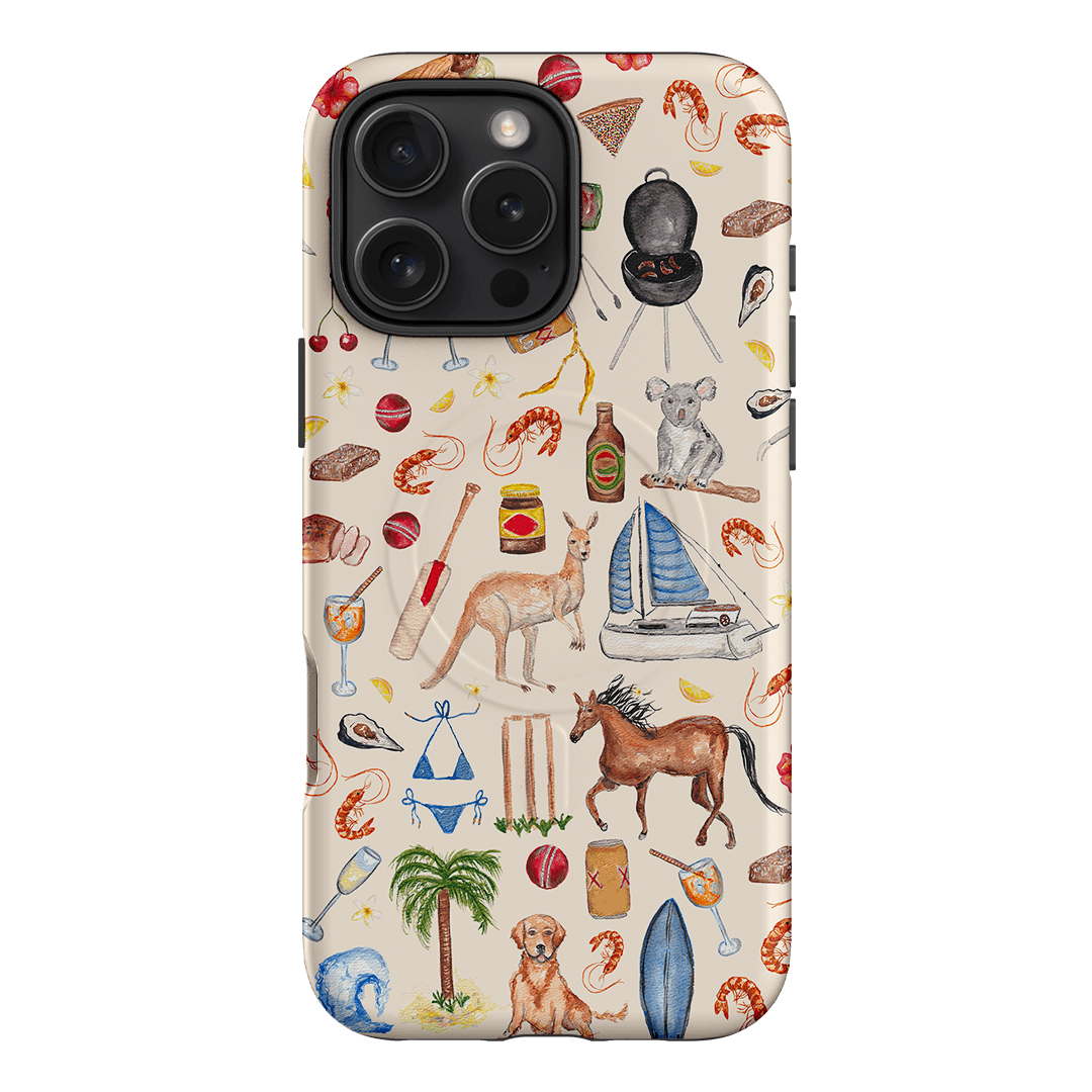 Aussie Icons Printed Phone Cases iPhone 16 Pro Max / Armoured MagSafe by BG. Studio - The Dairy