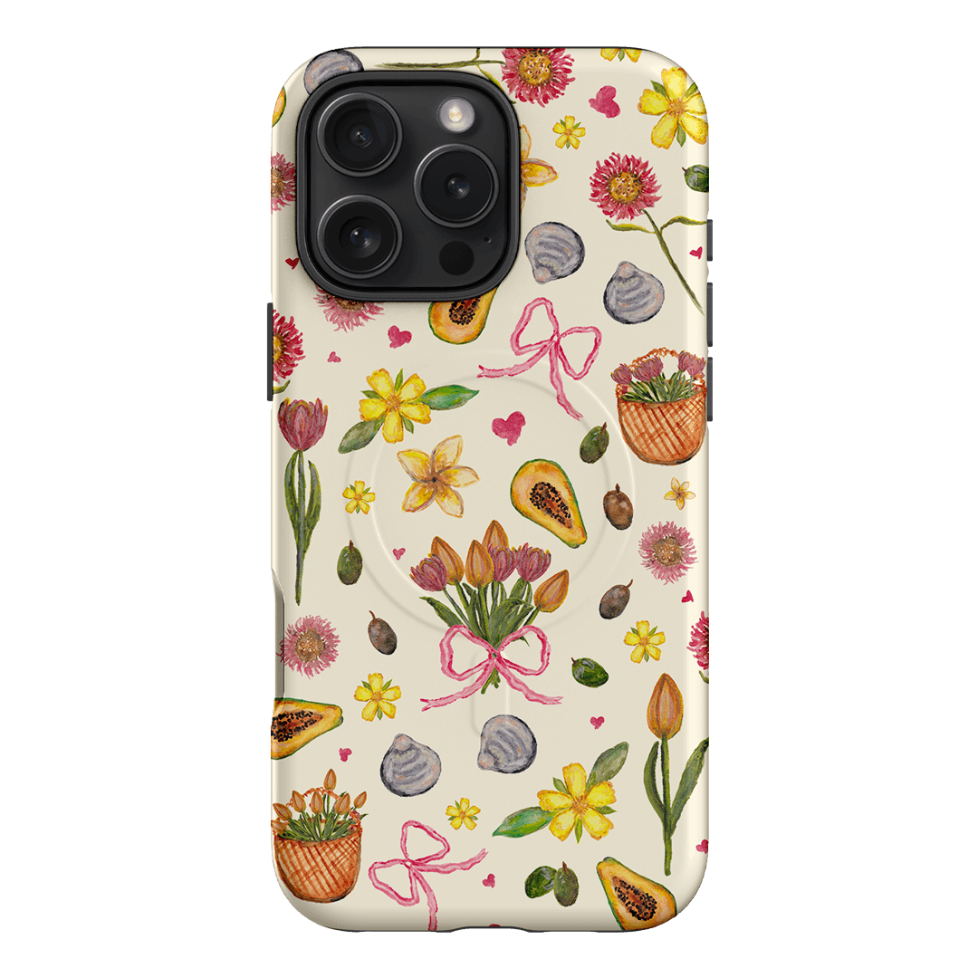 Bouquets & Bows Printed Phone Cases iPhone 16 Pro Max / Armoured MagSafe by BG. Studio - The Dairy