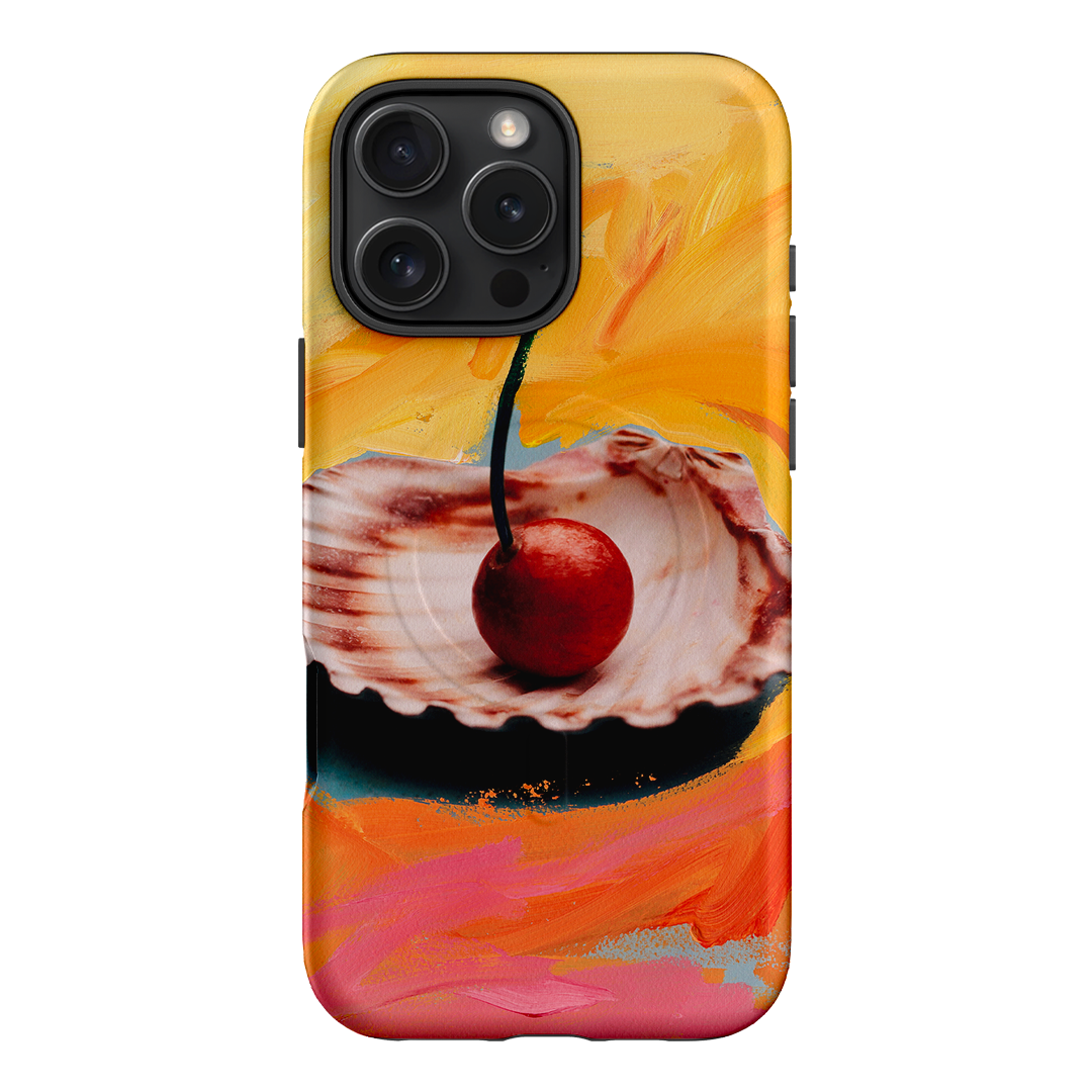 Cherry Bomb Printed Phone Cases iPhone 16 Pro Max / Armoured MagSafe by Nicole Nelius - The Dairy