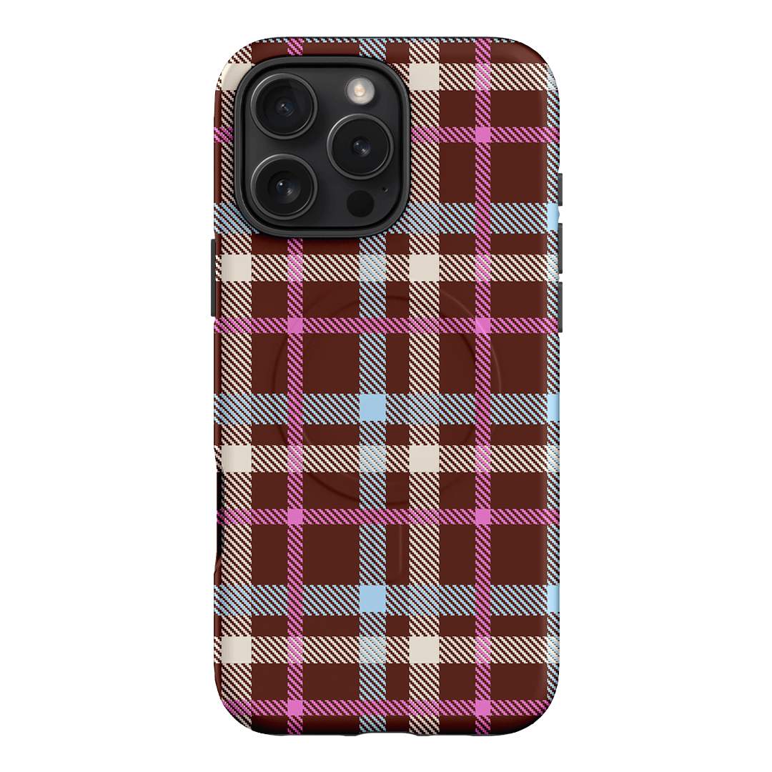Confetti Plaid Printed Phone Cases iPhone 16 Pro Max / Armoured MagSafe by The Dairy - The Dairy