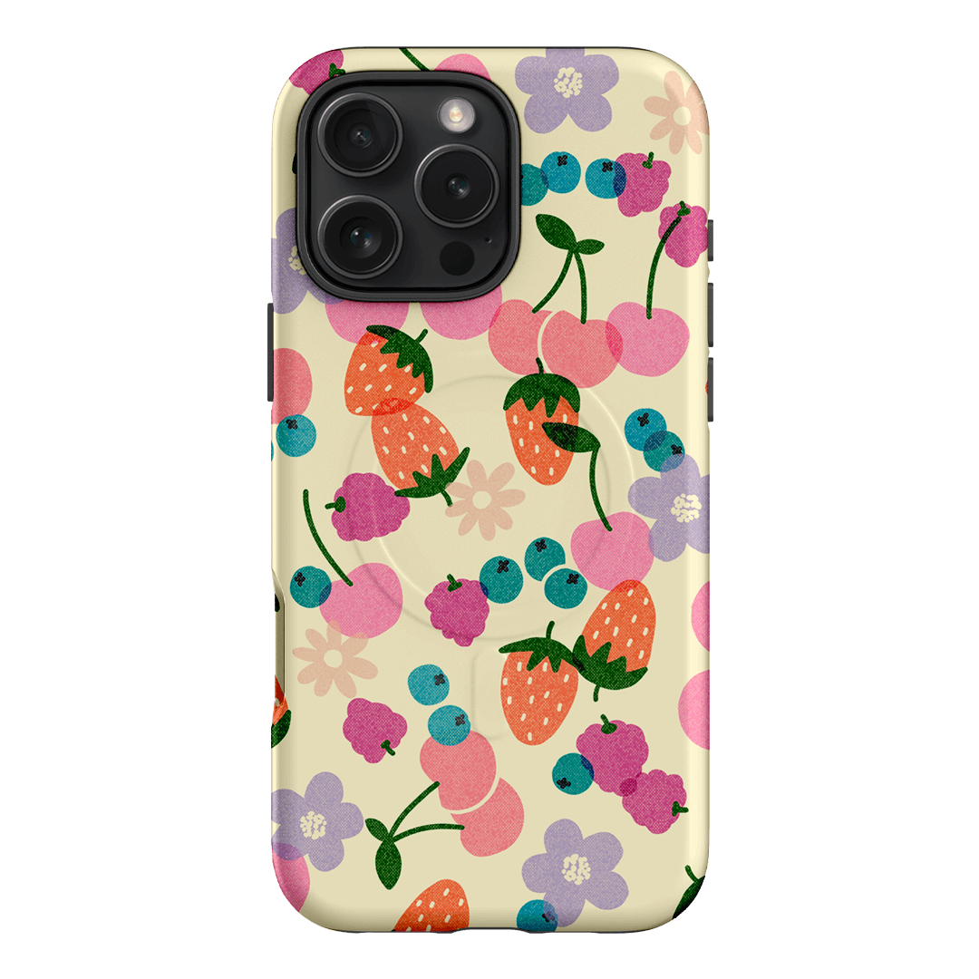 Fruitbowl Printed Phone Cases iPhone 16 Pro Max / Armoured MagSafe by Amy Gibbs - The Dairy