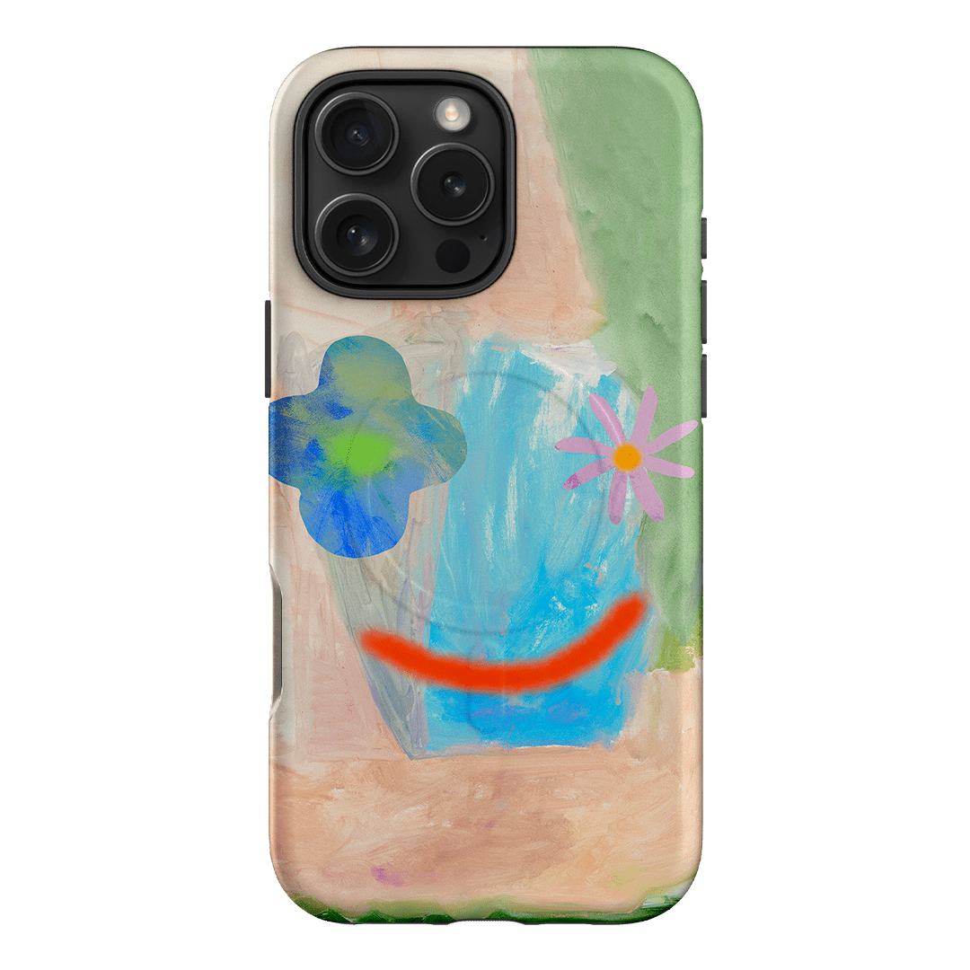 Georgia Flower Printed Phone Cases iPhone 16 Pro Max / Armoured MagSafe by Kate Eliza - The Dairy