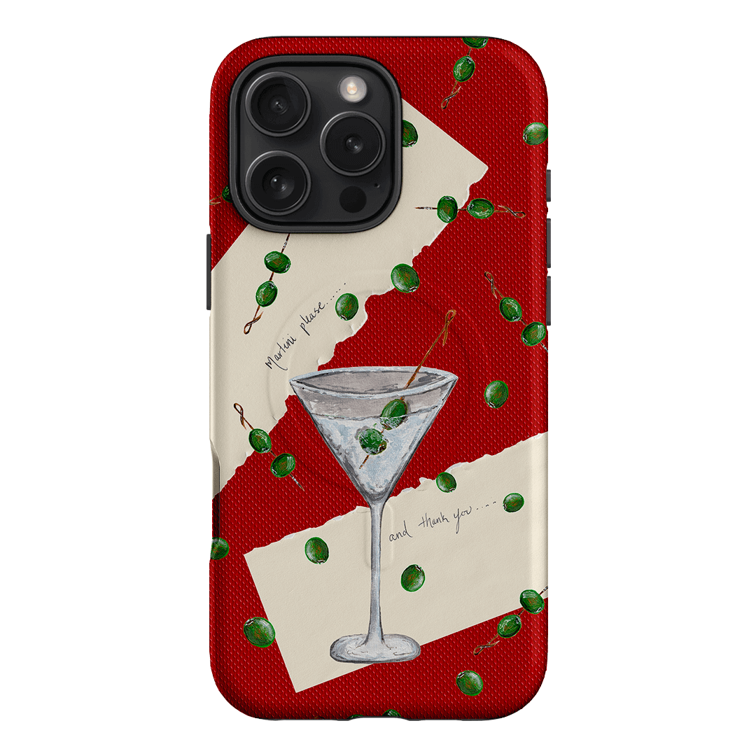 Martini Please Printed Phone Cases iPhone 16 Pro Max / Armoured MagSafe by BG. Studio - The Dairy