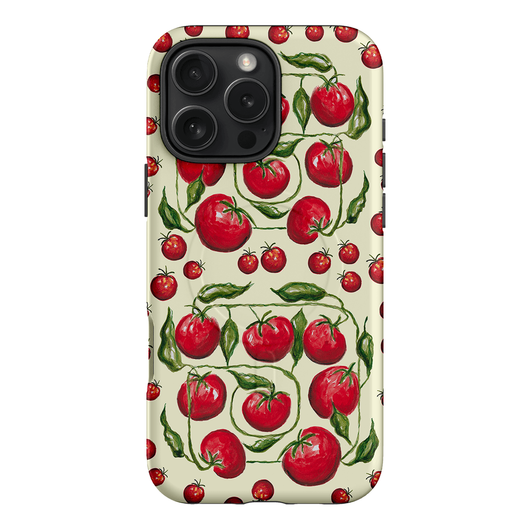 Red Tomatoes Printed Phone Cases iPhone 16 Pro Max / Armoured MagSafe by BG. Studio - The Dairy