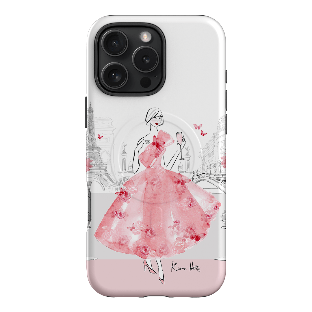 Rose Paris Printed Phone Cases iPhone 16 Pro Max / Armoured MagSafe by Kerrie Hess - The Dairy