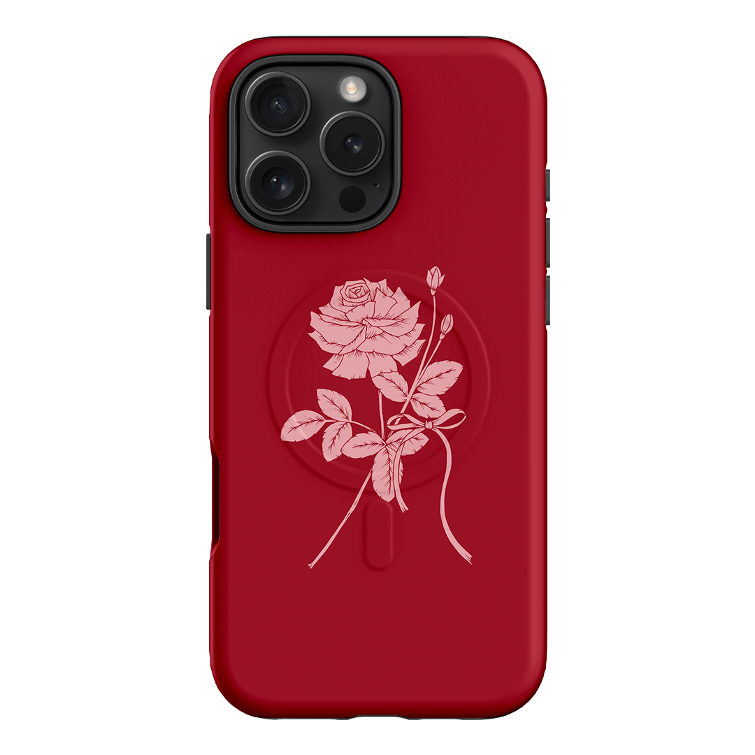 Rouge Printed Phone Cases iPhone 16 Pro Max / Armoured MagSafe by Typoflora - The Dairy