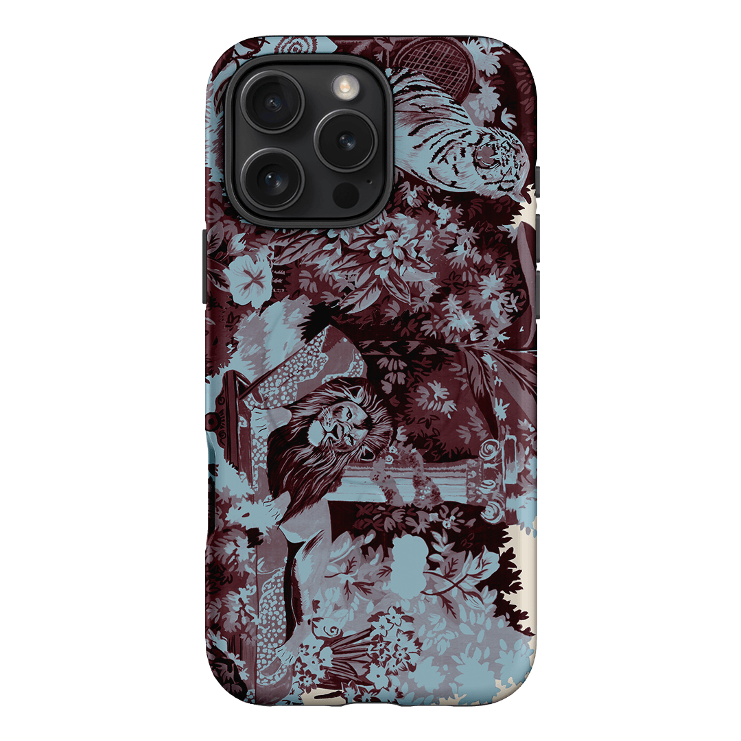 Tippi Blue Printed Phone Cases iPhone 16 Pro Max / Armoured MagSafe by Desmond & Dempsey - The Dairy