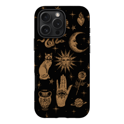 Astro Flash Noir Printed Phone Cases iPhone 16 Pro Max / Armoured by Veronica Tucker - The Dairy