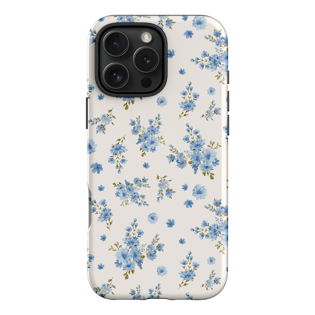 Blue Meadow Printed Phone Cases iPhone 16 Pro Max / Armoured by Kasiags Art - The Dairy