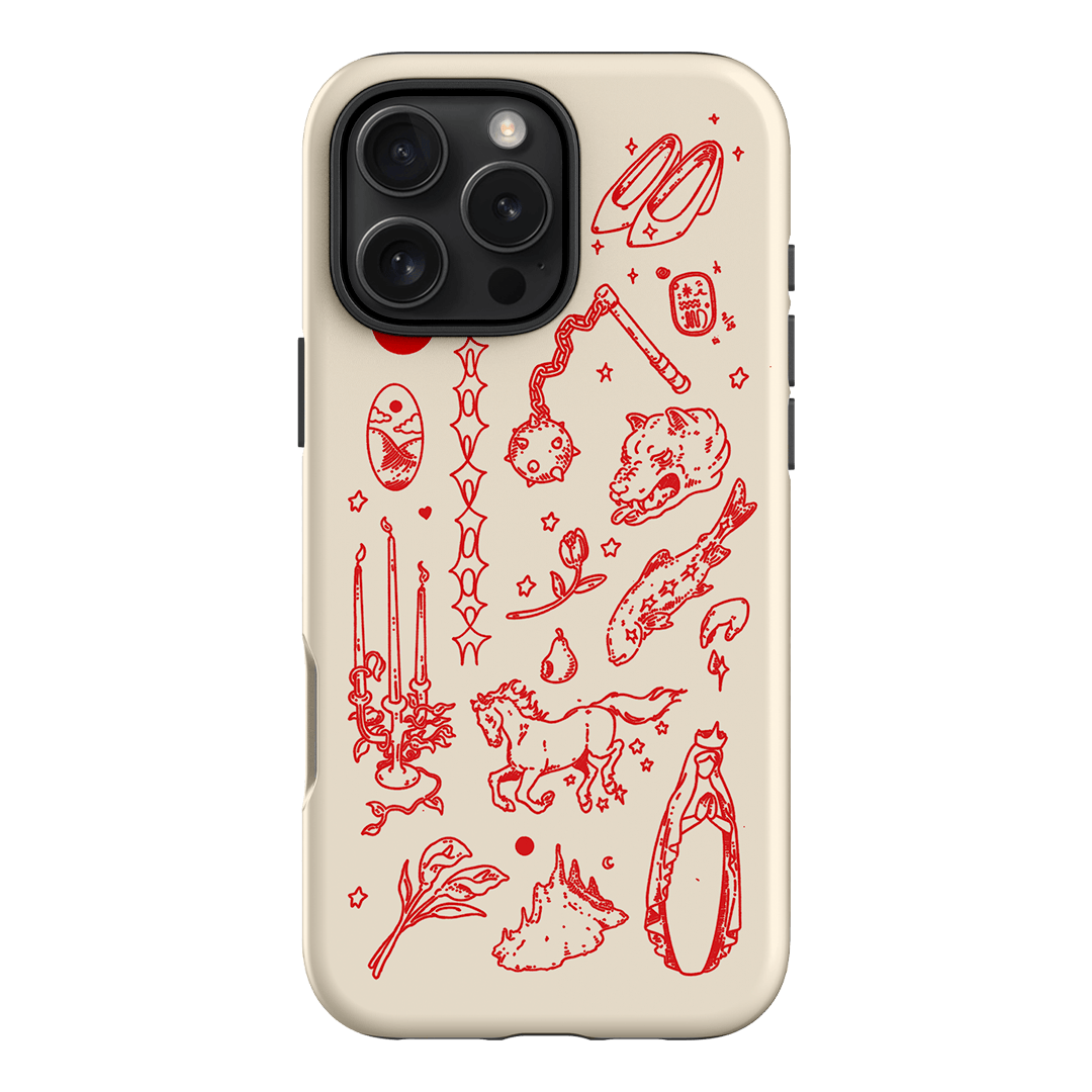 Dreamcore Cream Printed Phone Cases iPhone 16 Pro Max / Armoured by Easty Beasty - The Dairy