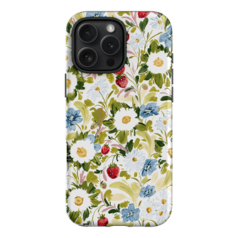 Garden Strawberries Printed Phone Cases iPhone 16 Pro Max / Armoured by Ellie Mae - The Dairy