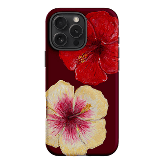 Hibiscus Flower Printed Phone Cases iPhone 16 Pro Max / Armoured by BG. Studio - The Dairy