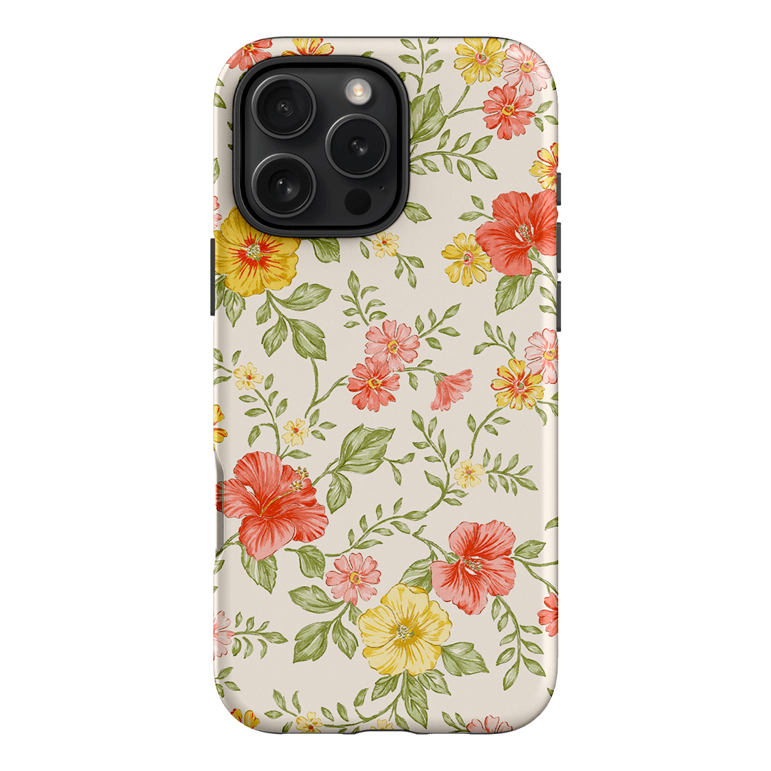 Hibiscus Printed Phone Cases iPhone 16 Pro Max / Armoured by Oak Meadow - The Dairy