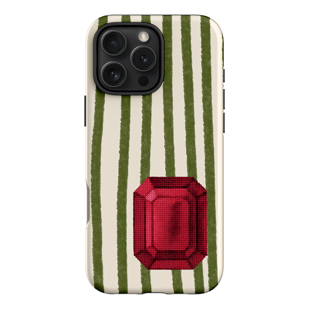 July Ruby Printed Phone Cases iPhone 16 Pro Max / Armoured by Joiana - The Dairy